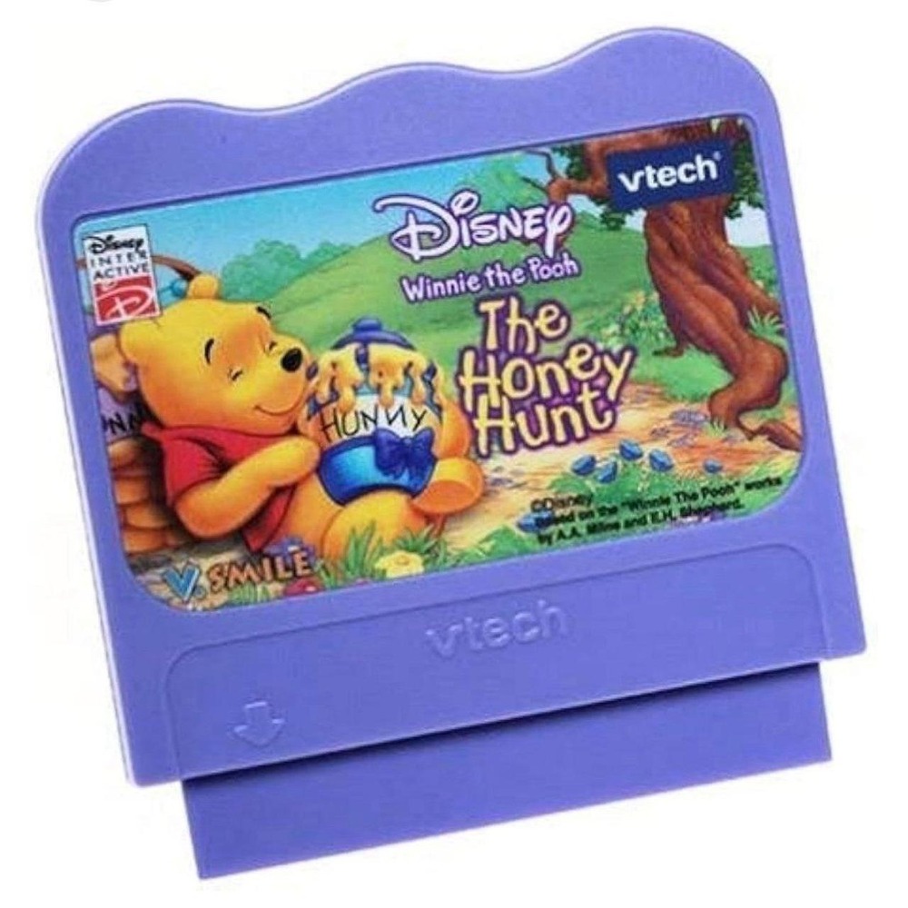 Disney's Winnie The Pooh The Honey Hunt Vtech V Smile Game‎